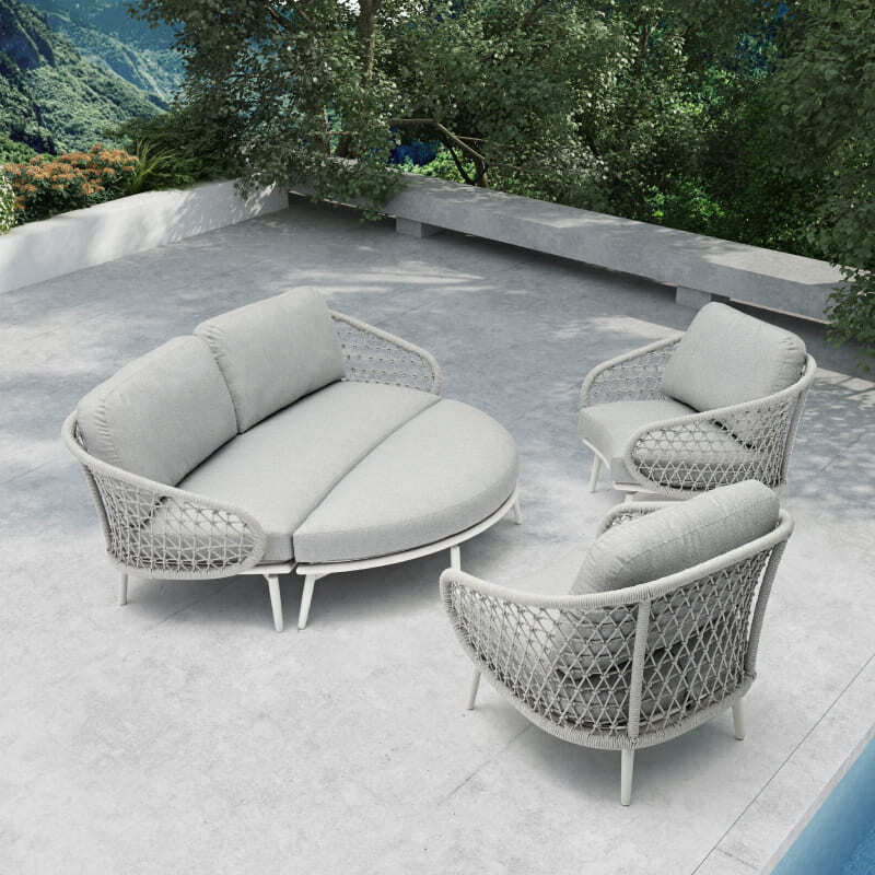 Couture Jordin Cuddle Outdoor Sofa Italian Design Interiors