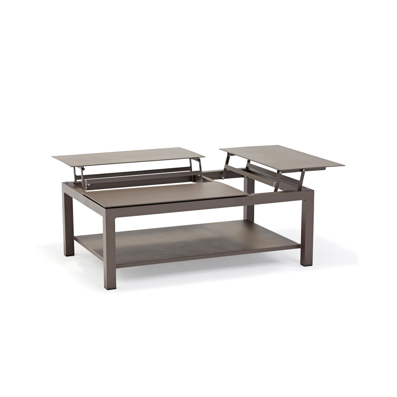 Couture Jordin Lift Outdoor Lifting Coffee Table Italian Design Interiors