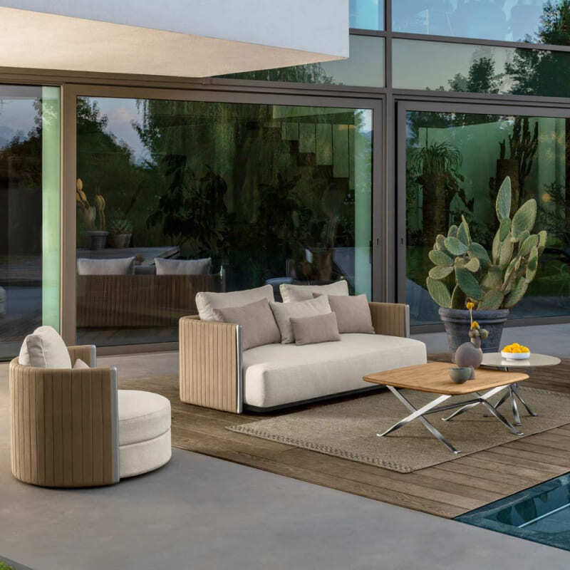 Talenti George Outdoor 2 Seater Sofa Italian Design Interiors