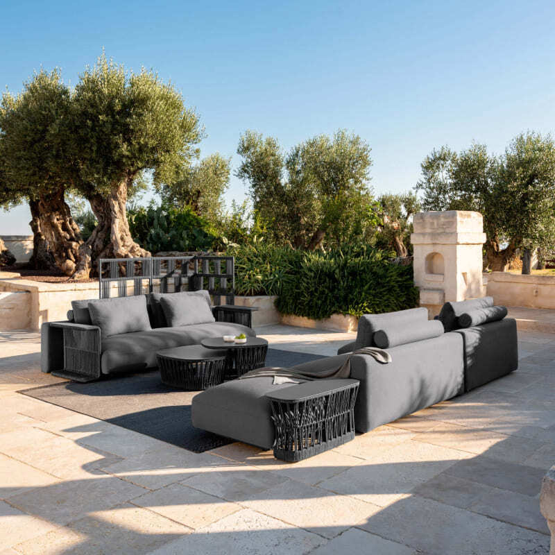 Talenti Cliff Deco Outdoor Fabric Sofa Italian Design Interiors