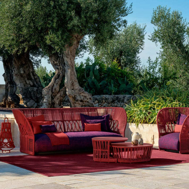 Talenti Cliff Deco Outdoor Coffee Table Italian Design Interiors