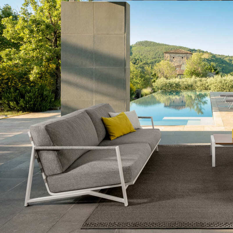 Talenti Cottage Outdoor 2 Seater Luxury Sofa Italian Design Interiors