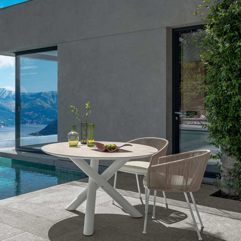 Talenti Coral Outdoor Dining Chair Italian Design Interiors