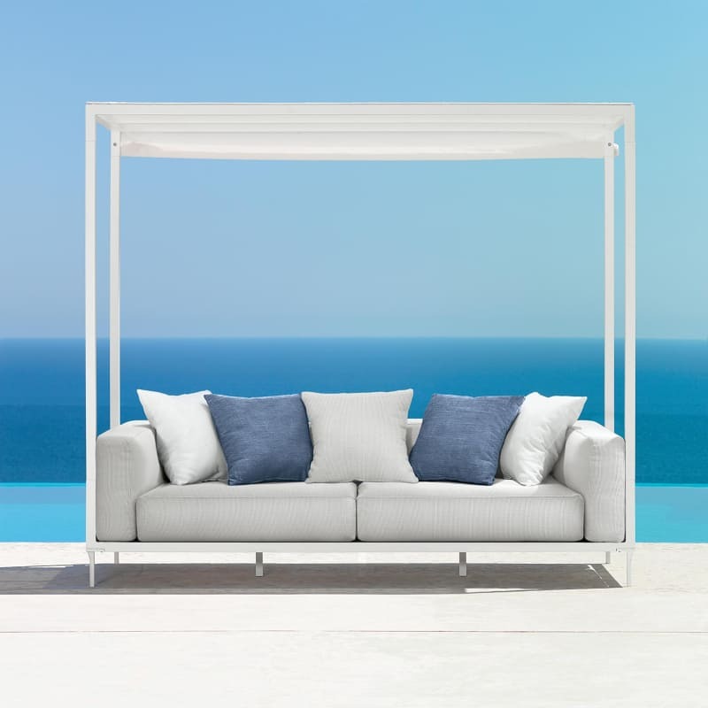 Talenti CleoSoft Alu Outdoor Canopy sofa Italian Design Interiors