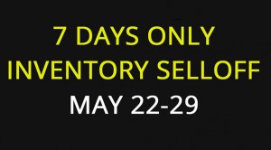 7 Days Inventory selloff