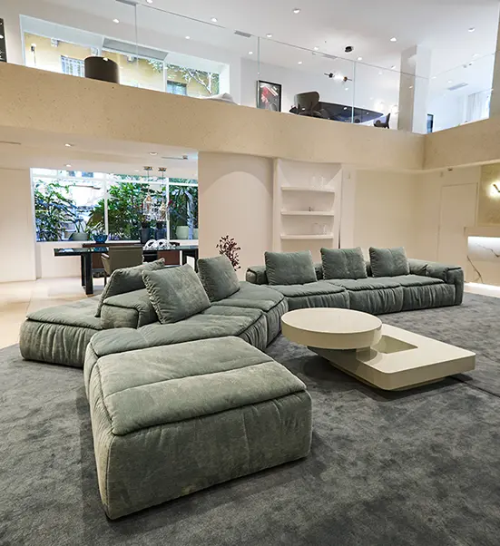 Amama sectional by Natuzzi Italia