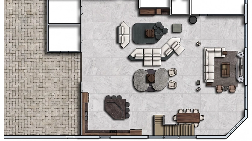 2D Floor Plan & Layout