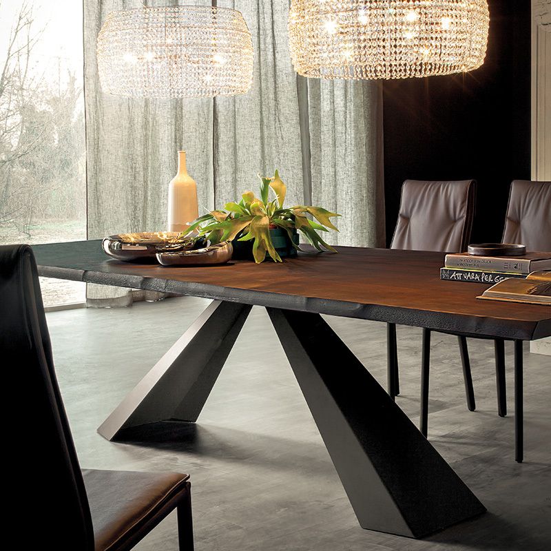 Cattelan Italia Eliot Wood Dining Table Italian Design Interiors