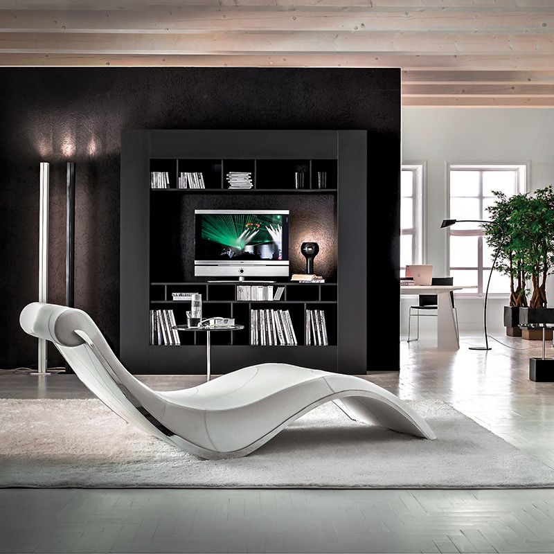 Cattelan Italia Sylvester Chaise Lounge Italian Design Interiors