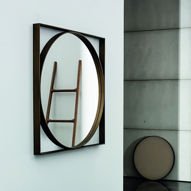 Sovet Visual Round Mirror Italian Design Interiors