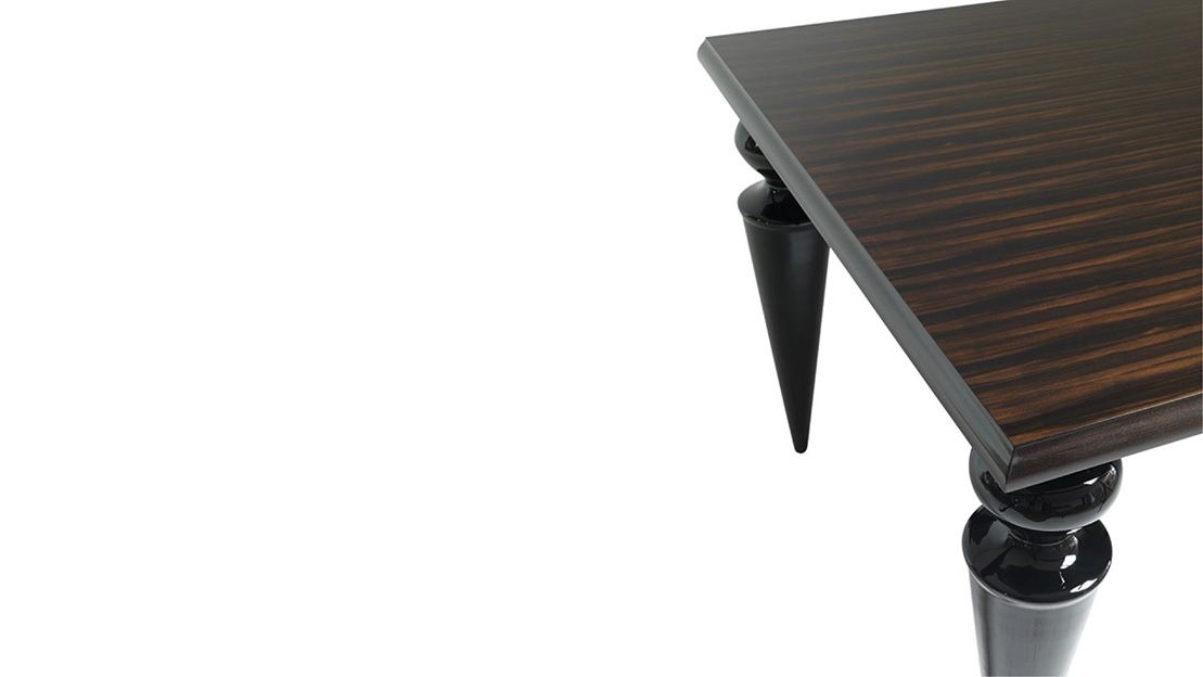 Reflex Gran Canal 72 Wood Table Italian Design Interiors