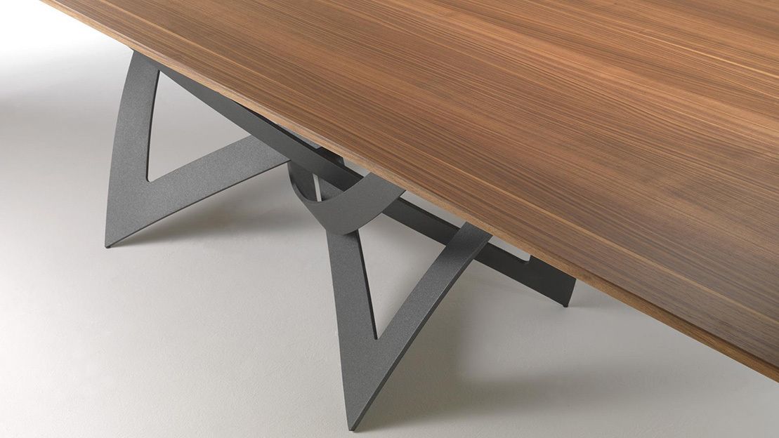 Reflex Infinito 72 Wood Table Italian Design Interiors