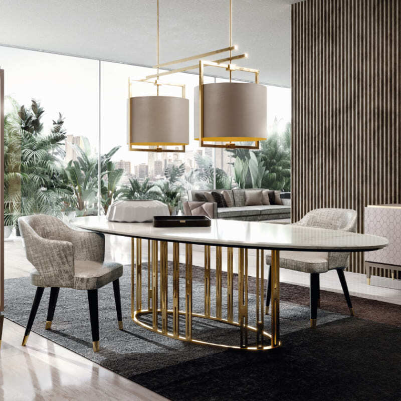 Gruppo Gimo Ascot Dining Table Italian Design Interiors