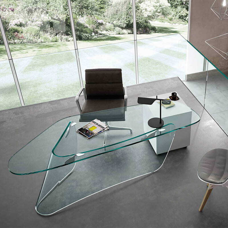 Fiam Graph Desk Italian Design Interiors