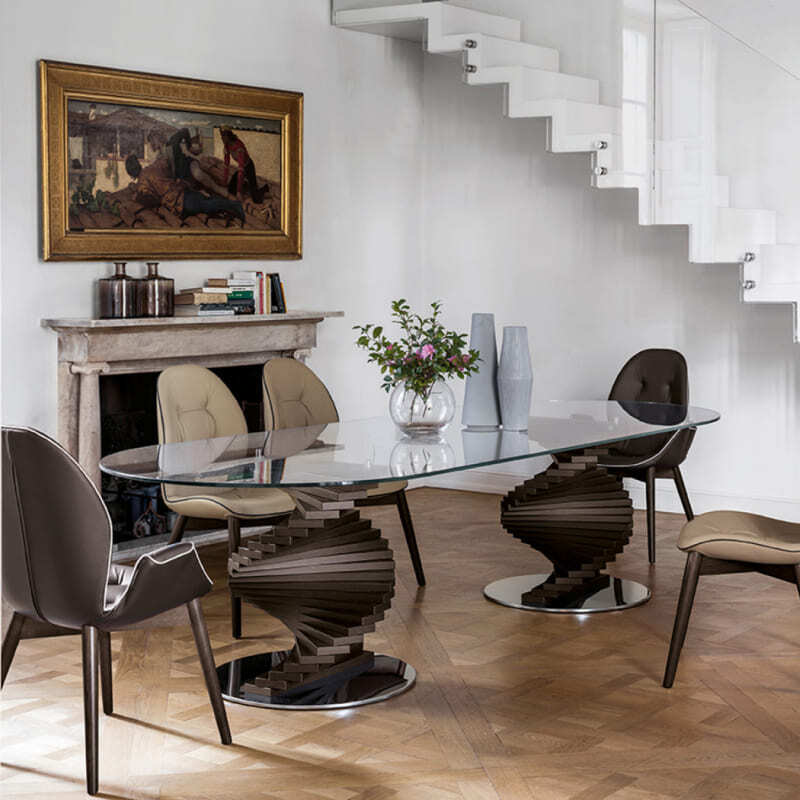 Tonin Casa Firenze Table Italian Design Interiors