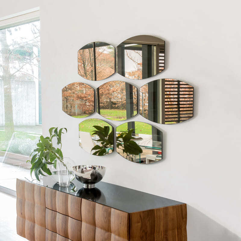Tonin Casa Skin Mirror Italian Design Interiors