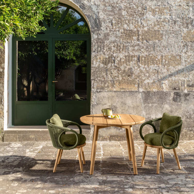 Talenti Karen Outdoor Dining Table Italian Design Interiors