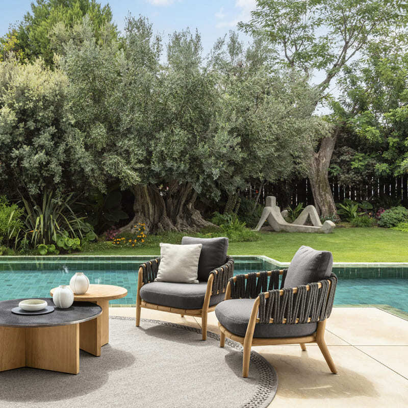 Talenti Venice Outdoor Lounge Armchair Italian Design Interiors