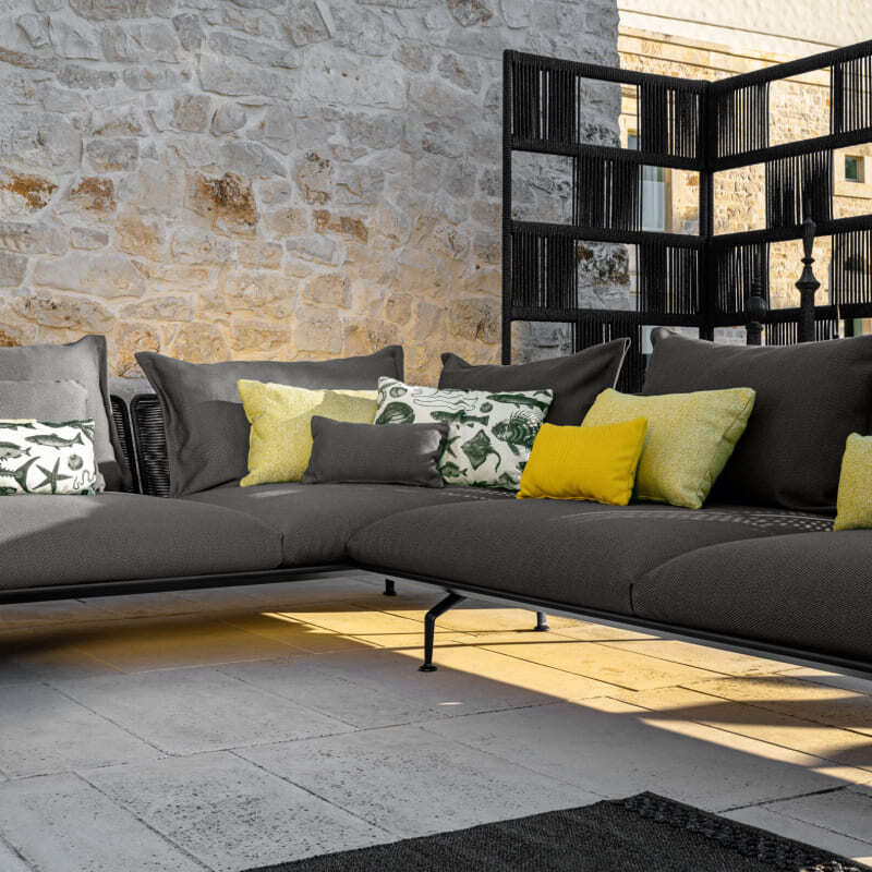 Talenti Cruise Alu Outdoor Modular Sofa Italian Design Interiors