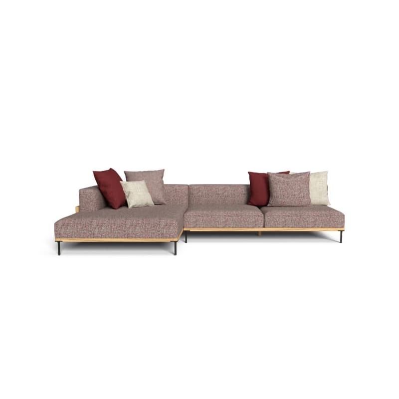 Talenti CleoSoft Wood Outdoor Modular Sofa Italian Design Interiors