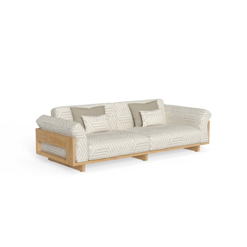 Talenti Argo Wood Outdoor 3 Seater Sofa Italian Design Interiors