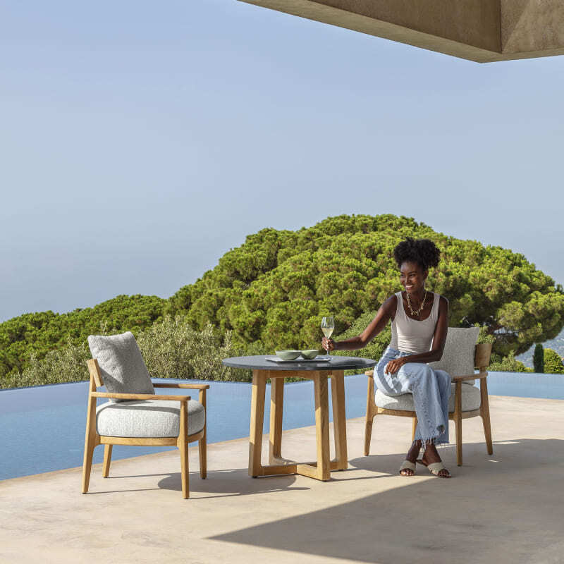 Talenti Ever Outdoor Living Armchair Italian Design Interiors