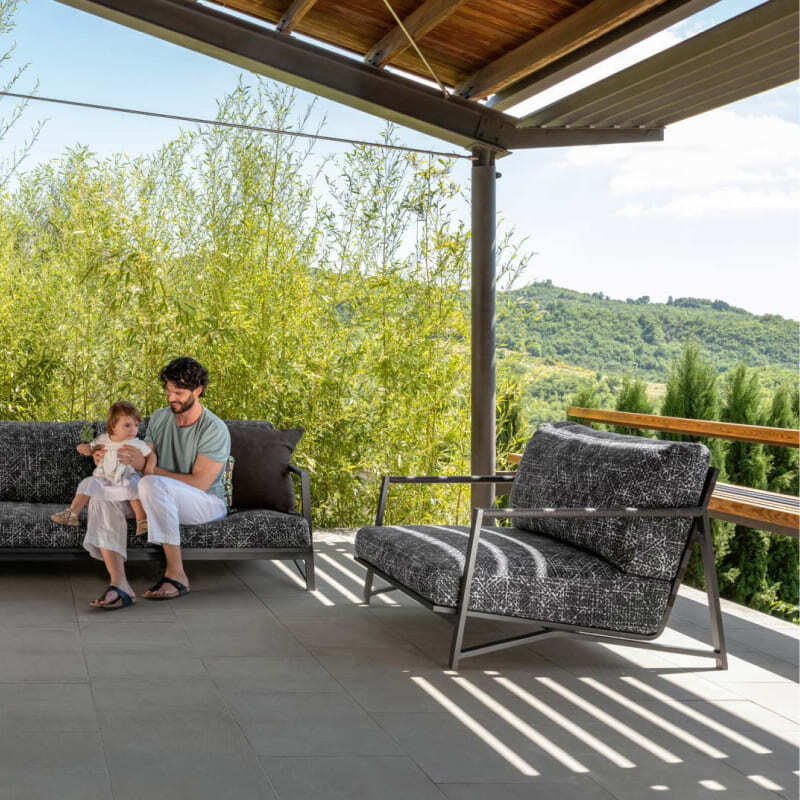 Talenti Cottage Outdoor Living Luxury Sofa Italian Design Interiors