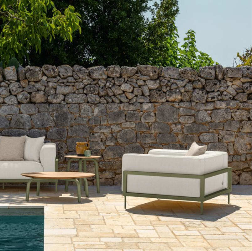 Talenti CleoSoft Alu Outdoor Living Armchair Italian Design Interiors