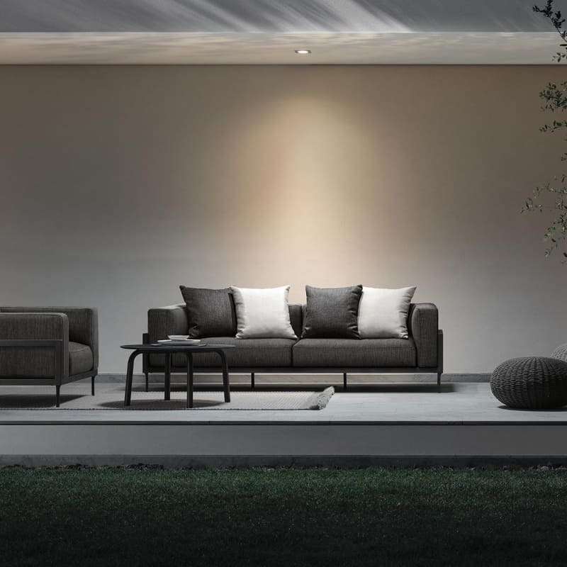 Talenti CleoSoft Alu Outdoor 3 Seater Sofa Italian Design Interiors