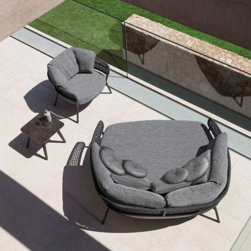 Talenti Moon Alu Outdoor Living Armchair Italian Design Interiors