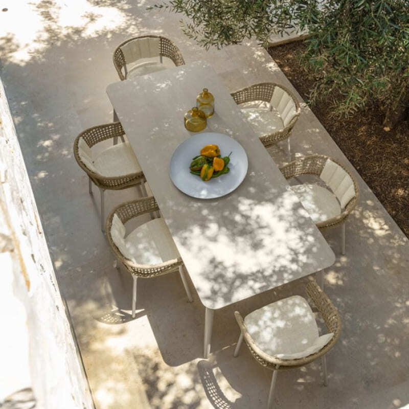 Talenti Moon Alu Outdoor Dining Chair Italian Design Interiors