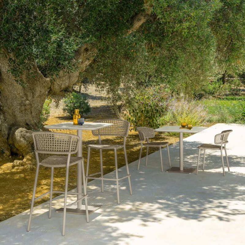 Talenti Moon Alu Outdoor Dining Chair Italian Design Interiors