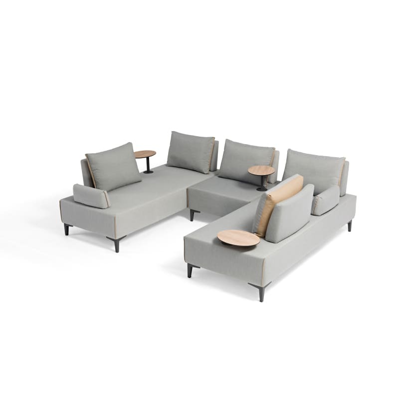 Couture Jordin Flexi Outdoor Multi-Functional Armless Chair Italian Design Interiors