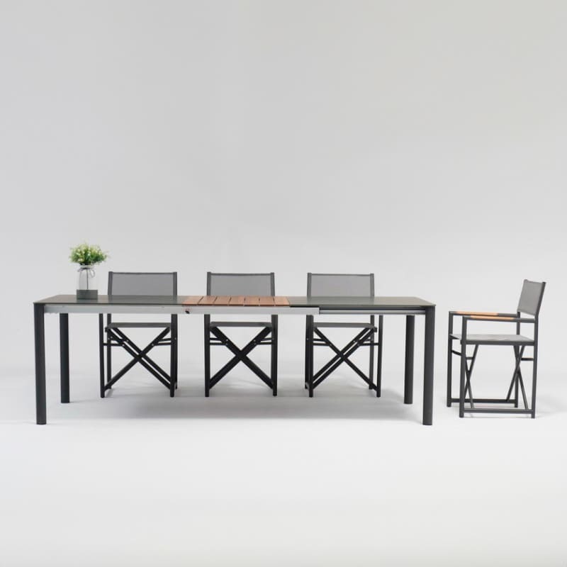 Couture Jordin Polo Outdoor Extendable Dining Table Italian Design Interiors