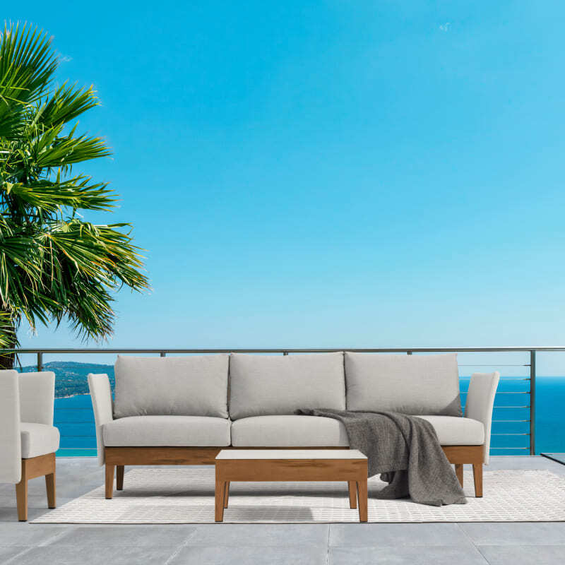 Couture Jordin Welcome Outdoor Chaise Lounge/Sofa Italian Design Interiors