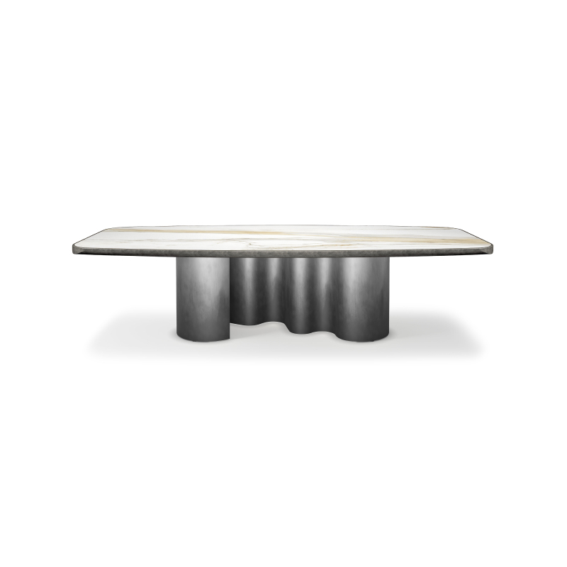Cattelan Italia Papel Keramik Premium Dining Table Italian Design Interiors