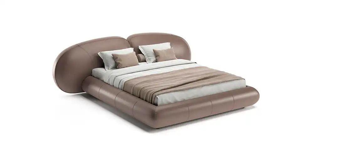 Natuzzi Italia Memoria bed Italian Design Interiors