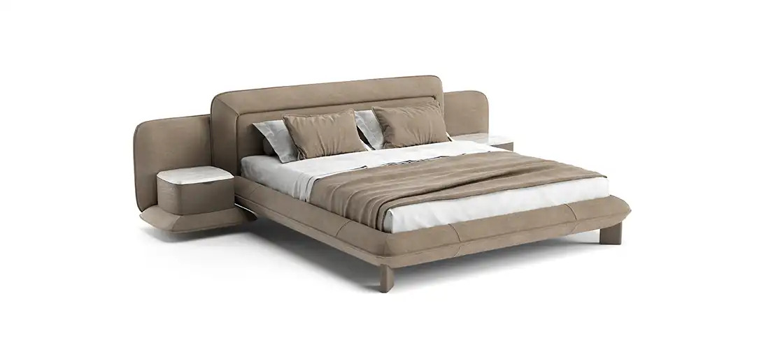Natuzzi Italia Flow Bed Italian Design Interiors