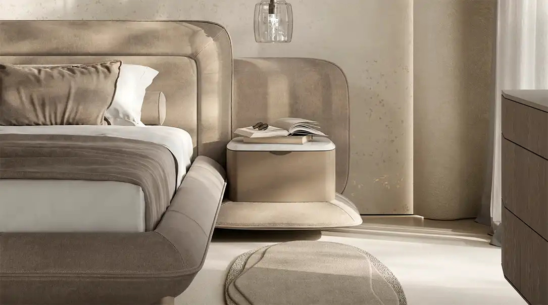 Natuzzi Italia Flow Bed Italian Design Interiors