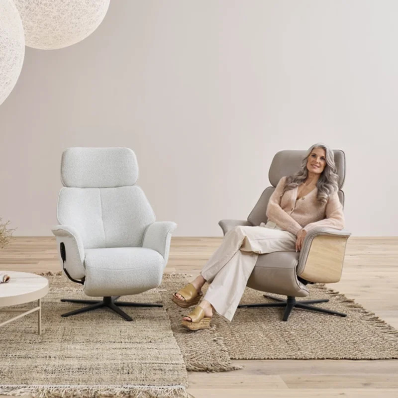 Himolla Nautilus Lift Swivel Reclining Chair Italian Design Interiors