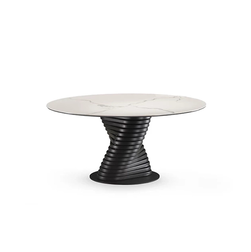 Eforma Rotolo Round Ceramic Table Italian Design Interiors