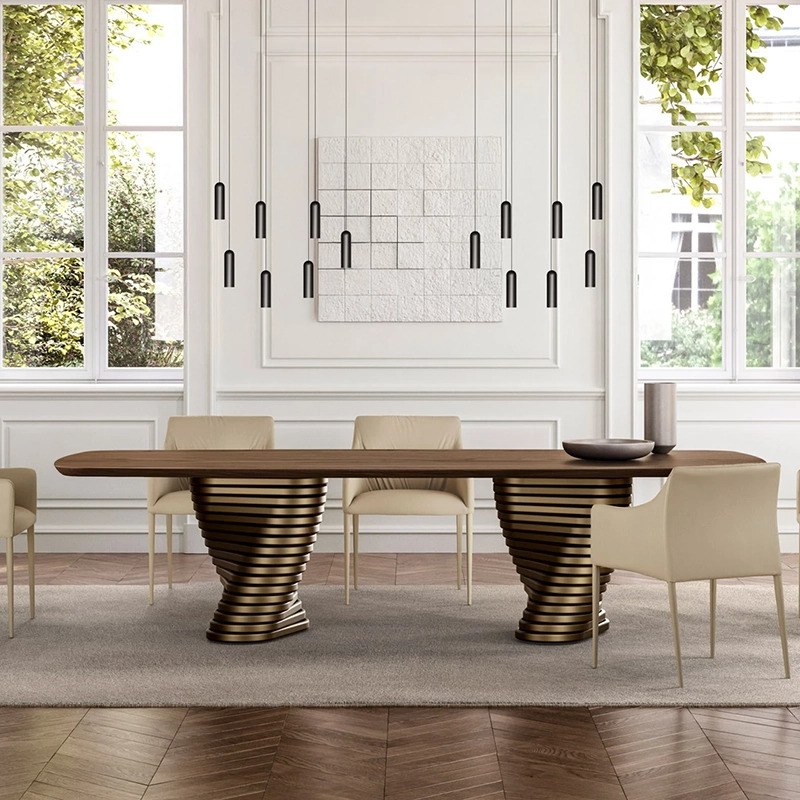 Eforma Rotolo Wood Table Italian Design Interiors
