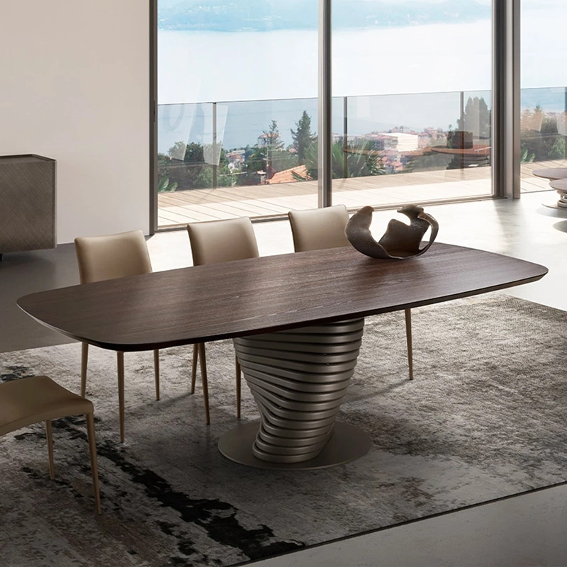 Eforma Rotolo Wood Table Italian Design Interiors