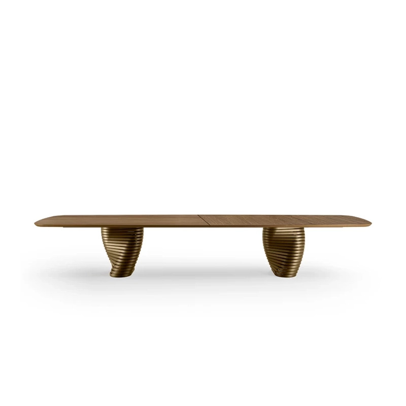 Eforma Rotolo XL Wood Table Italian Design Interiors