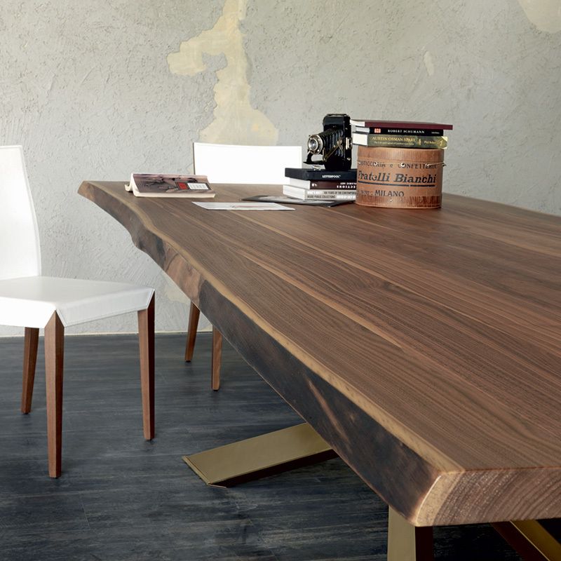 Cattelan Italia Spyder Wood Table Italian Design Interiors