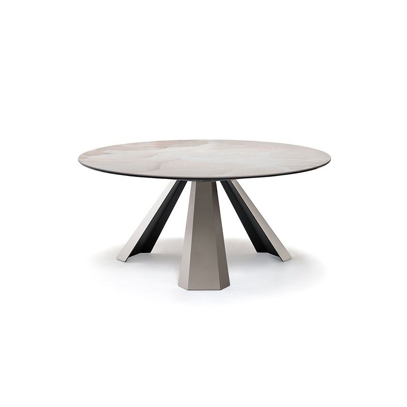 Cattelan Italia Eliot Keramik Round Table Italian Design Interiors