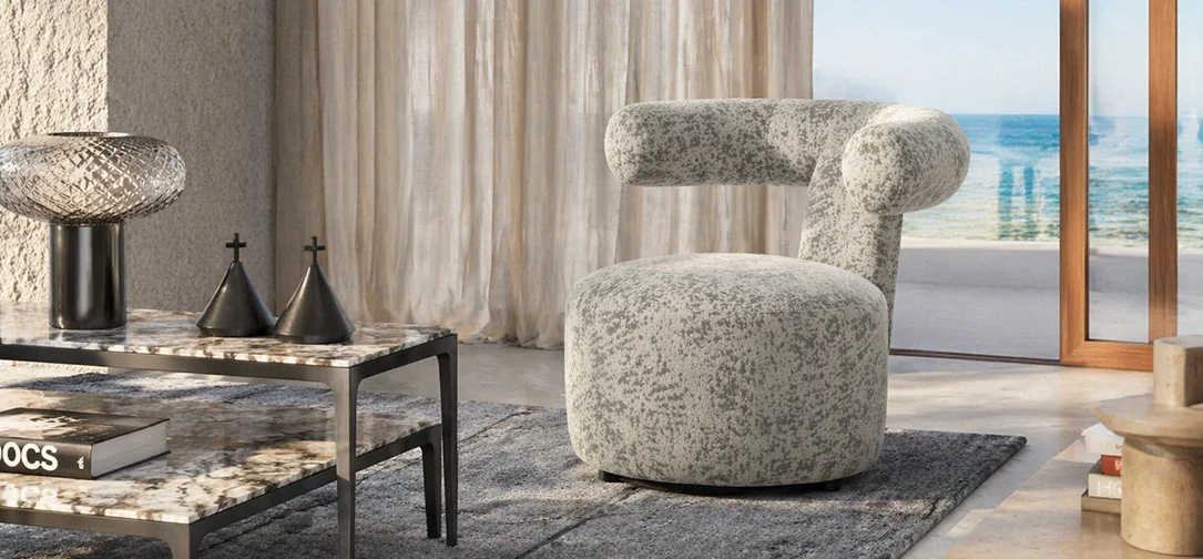 Natuzzi Italia Baya Chair Italian Design Interiors