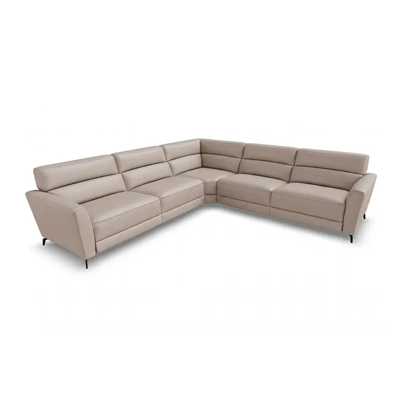 Natuzzi Italia Stan Large Corner Motion Sectional Italian Design Interiors