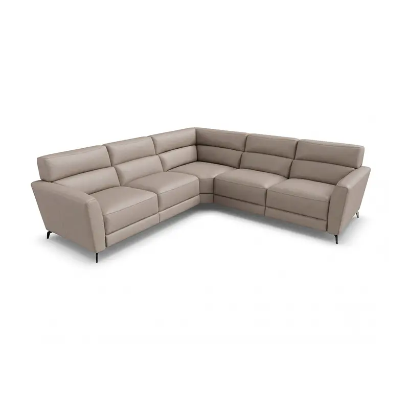 Natuzzi Italia Stan Medium Corner Motion Sectional Italian Design Interiors