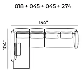 Sectional 018+291+032+274